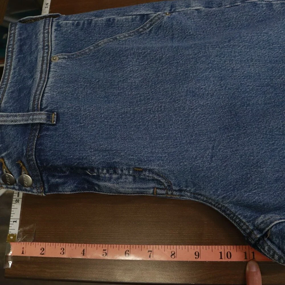 J. Crew Petite Slim-Wide Jean Womens 32P Blue Utilitarian‎ Preppy Collegiate NWT